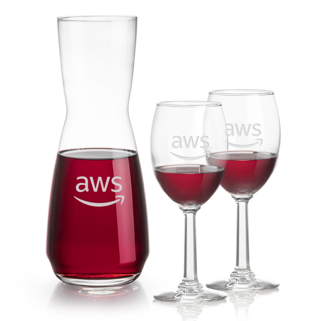 Mason Carafe & Fairview Wine Set 12