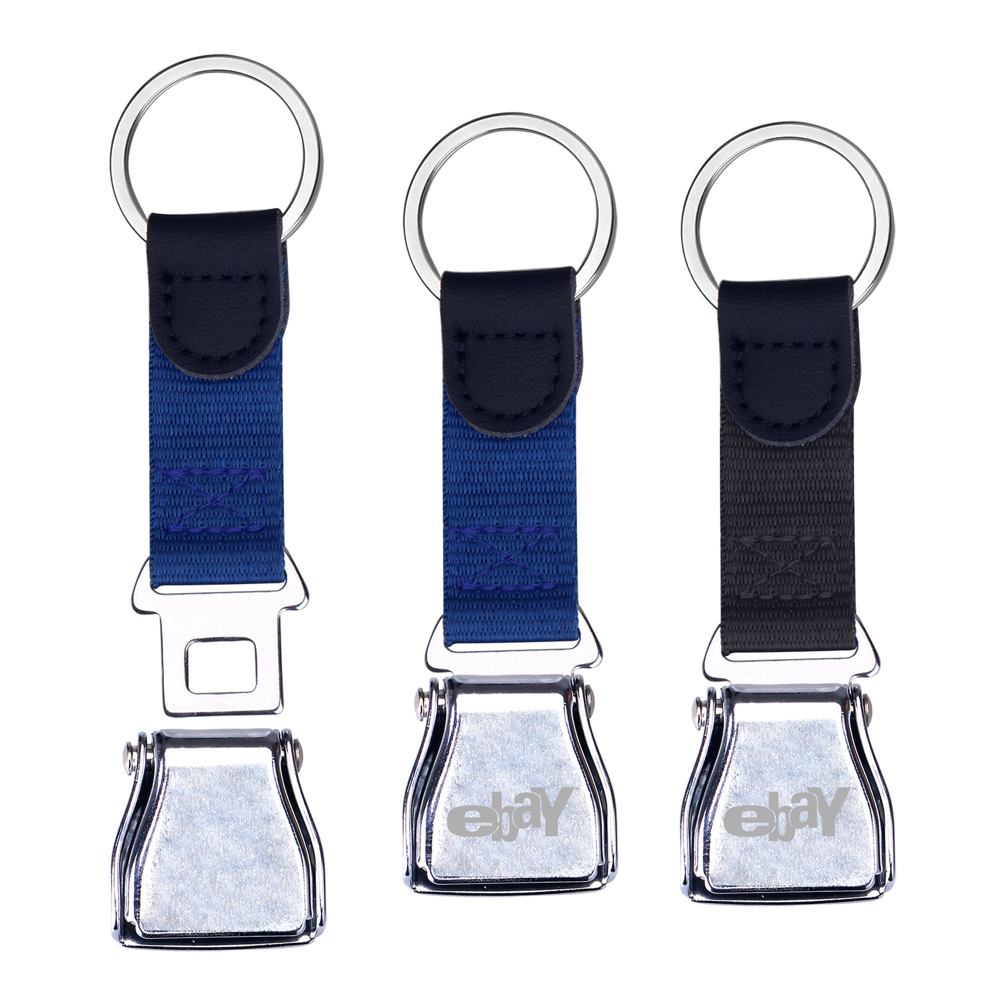 Airplane Seatbelt Buckle Key Ring 1