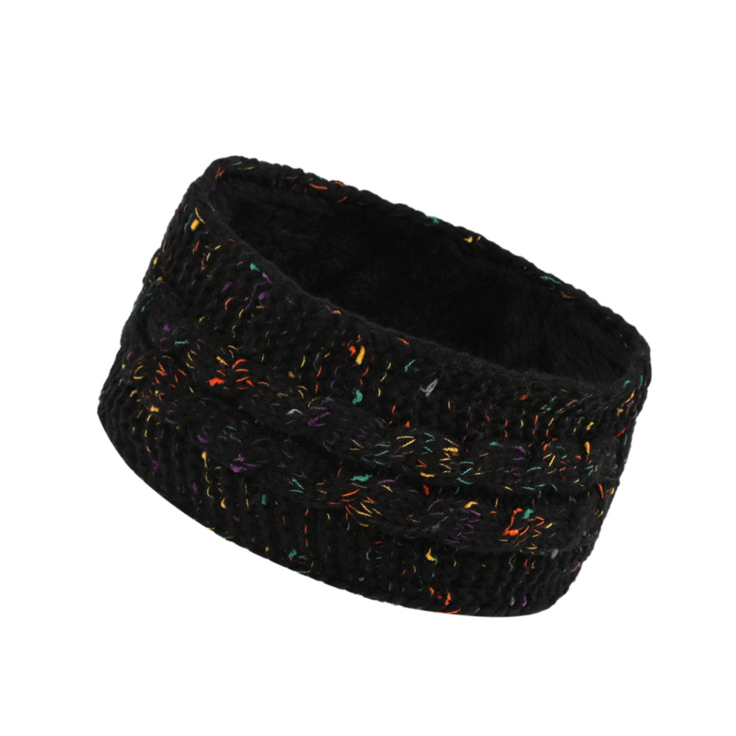 Acrylic Winter Velvet Knit Sports Headband 9