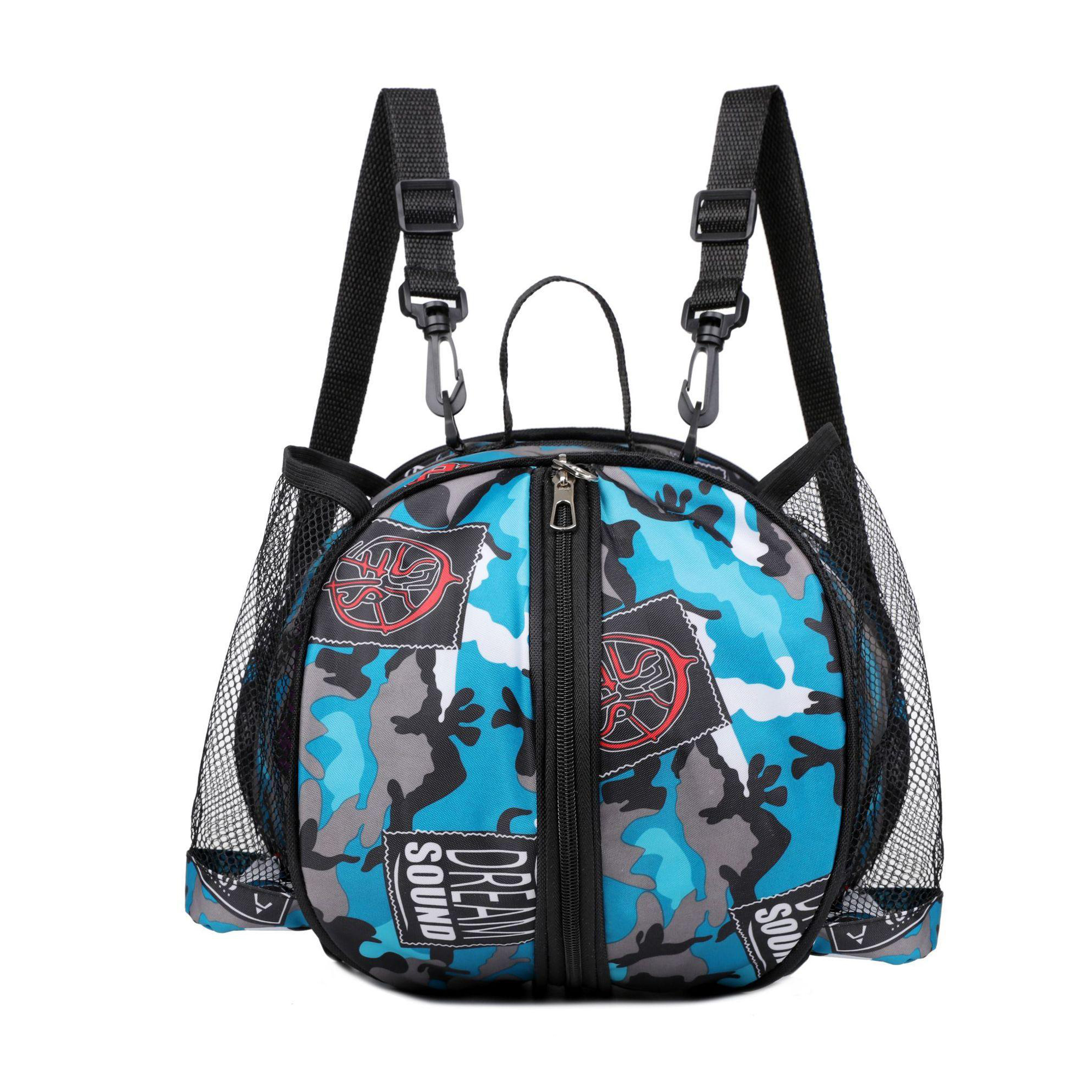 Adjustable Ball Carry Bag With Multi Way Strap 11.8" x 9.8" x 8.7" 18