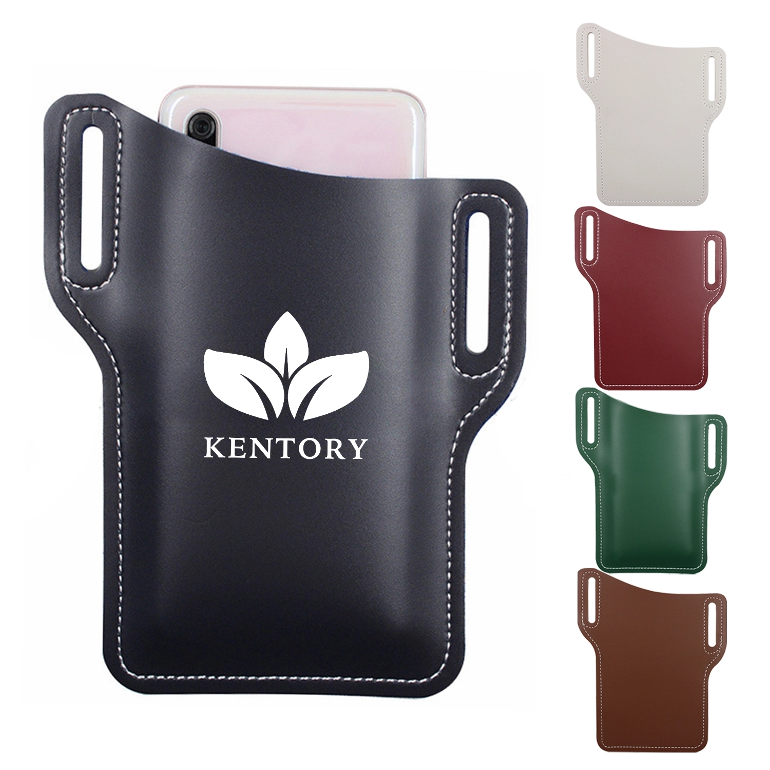 Pu Phone Holster Wasit Pouch Holder 2