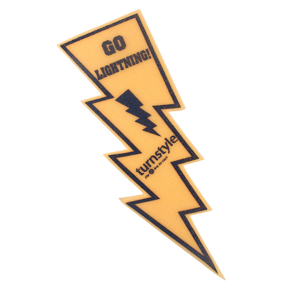 18" Lightning Bolt Foam Waver 3
