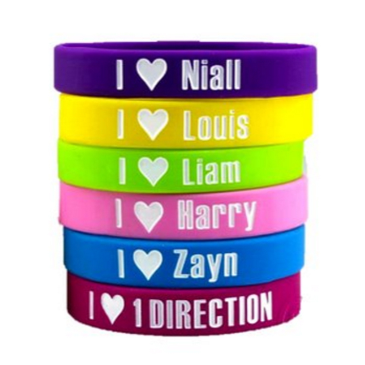 Debossed Silicone Bracelet 2
