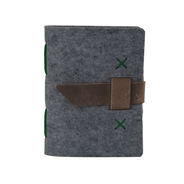 Harlequin Felt Journal 48