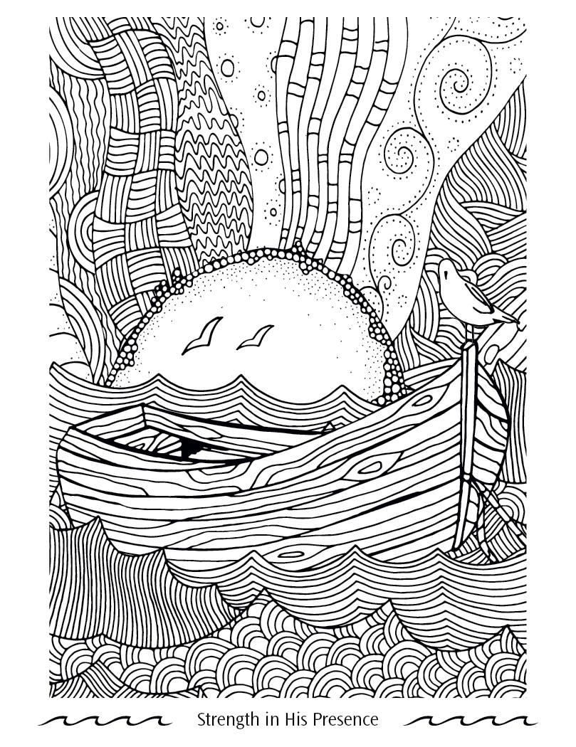 Good Value™ Faithful Reflections Adult Coloring Book 9
