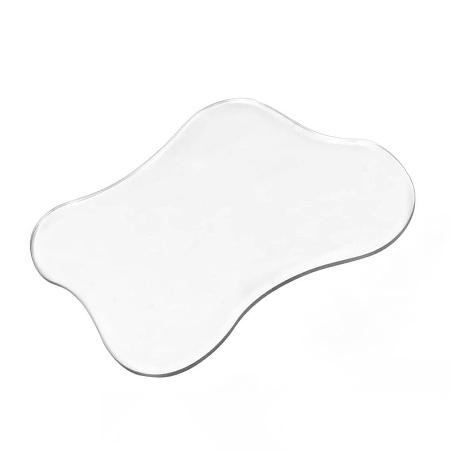 Acrylic Clear Irregular Cup Coaster 2