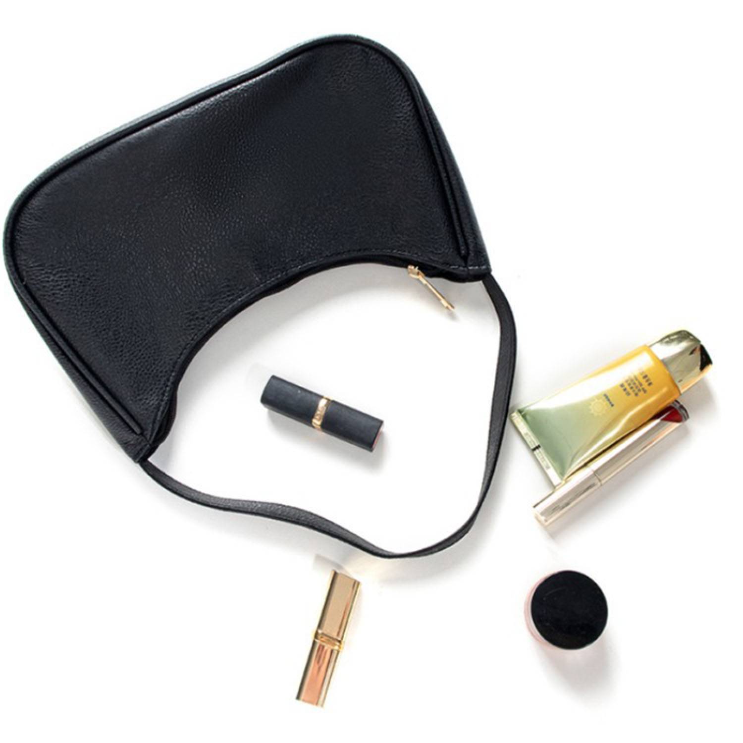 PU leather new women's with zipper tote bag 6