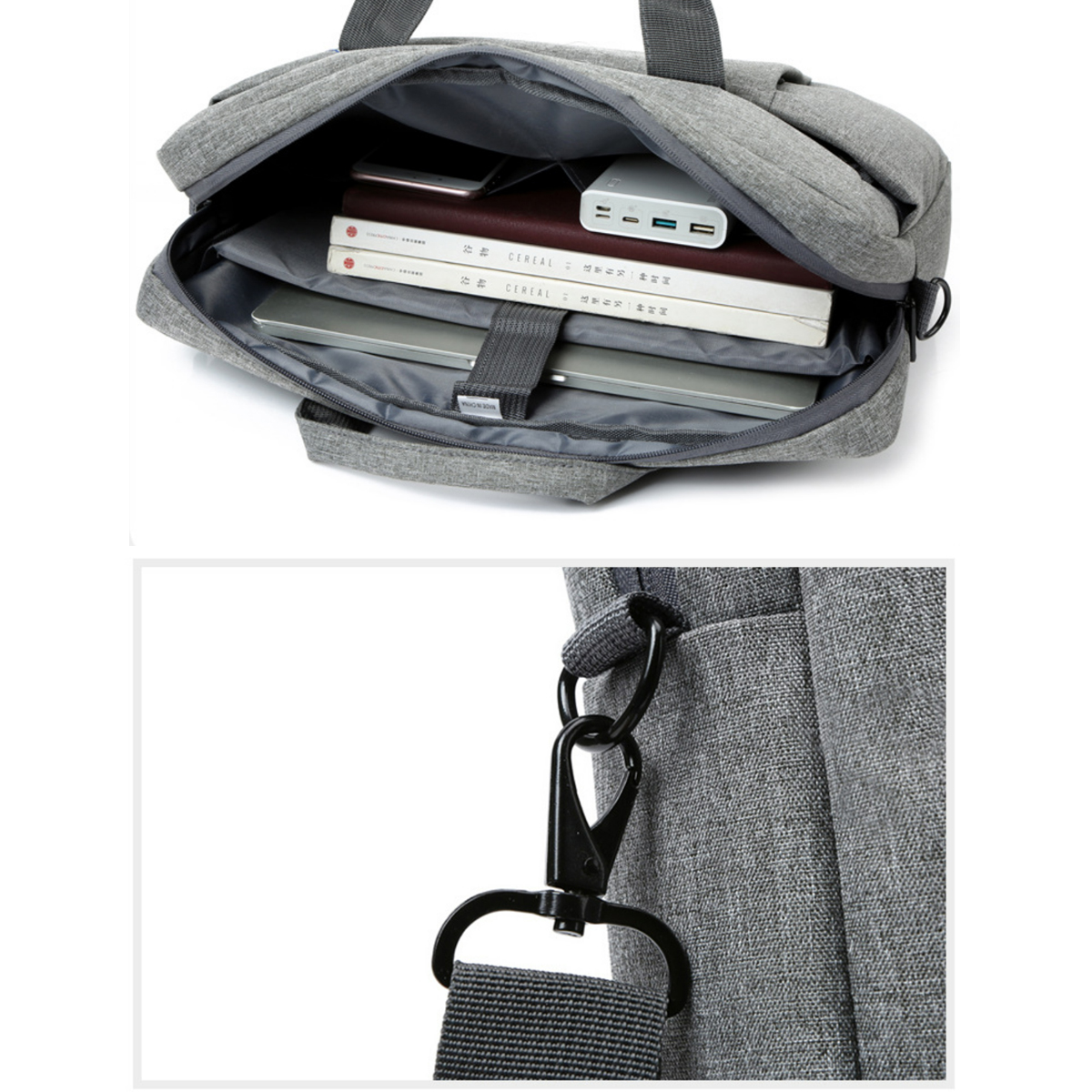 Laptop Messenger Bag with Shoulder Strap 9