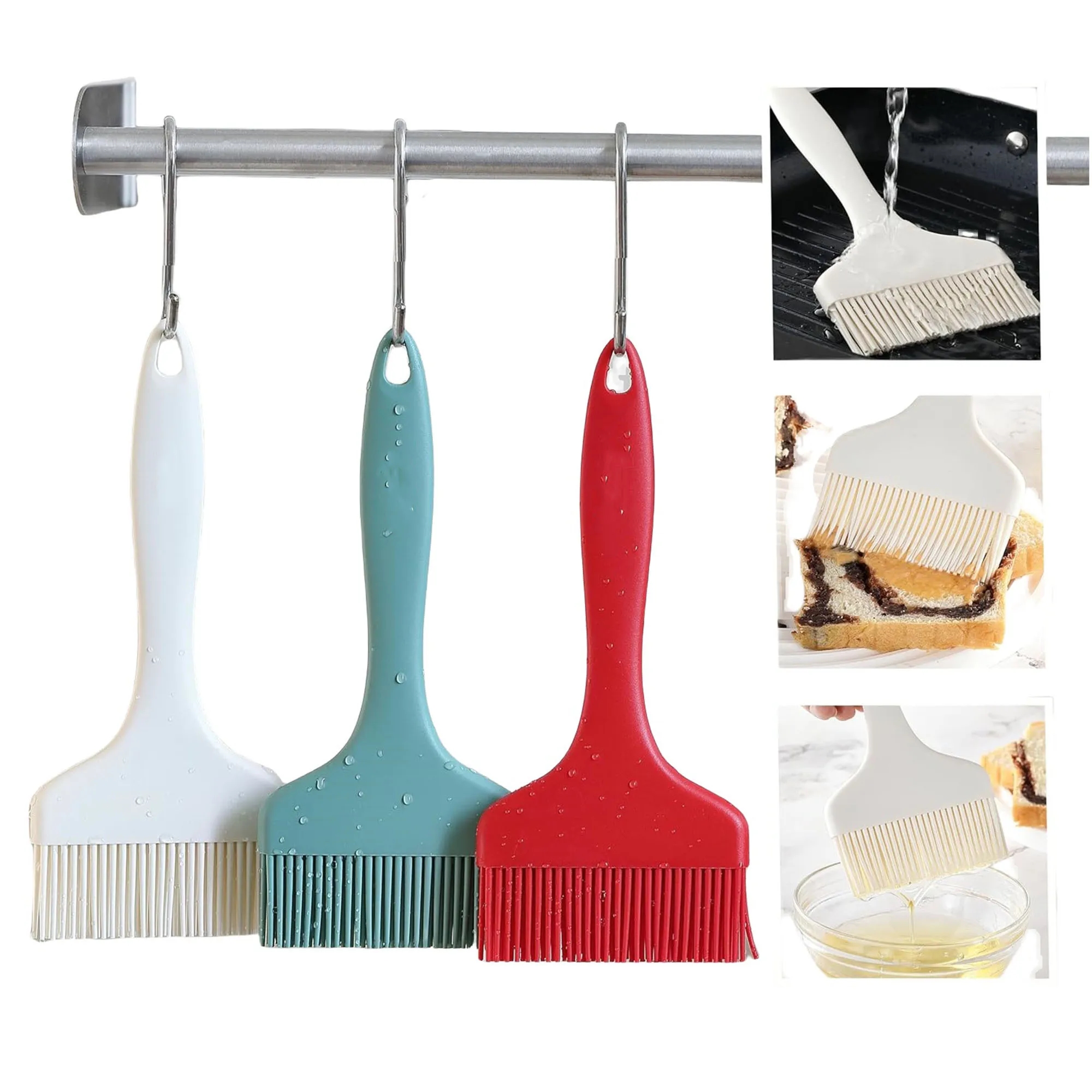 Large Silicone Pastry Basting Brush 9