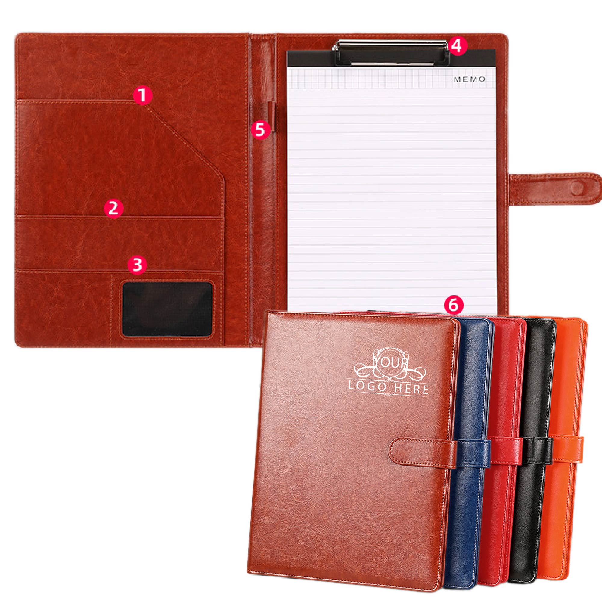 Leather Padfolio 3
