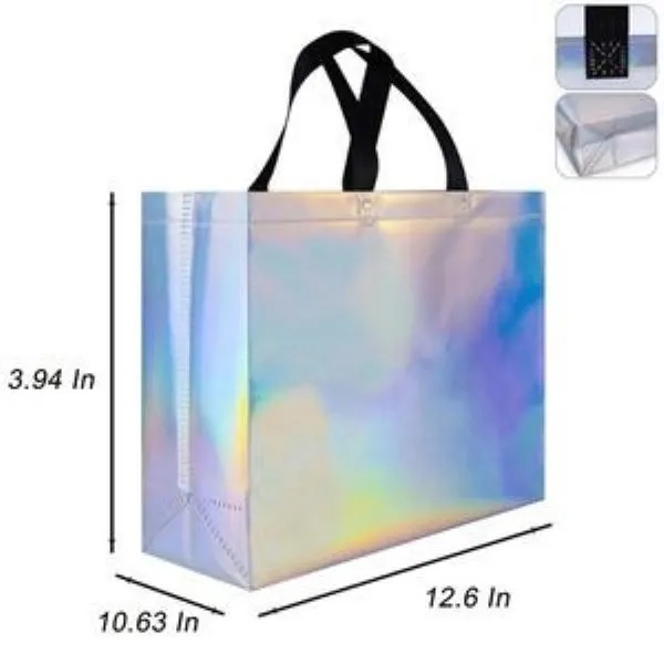 Reusable Laser Non-Woven Gift Tote Bag 1
