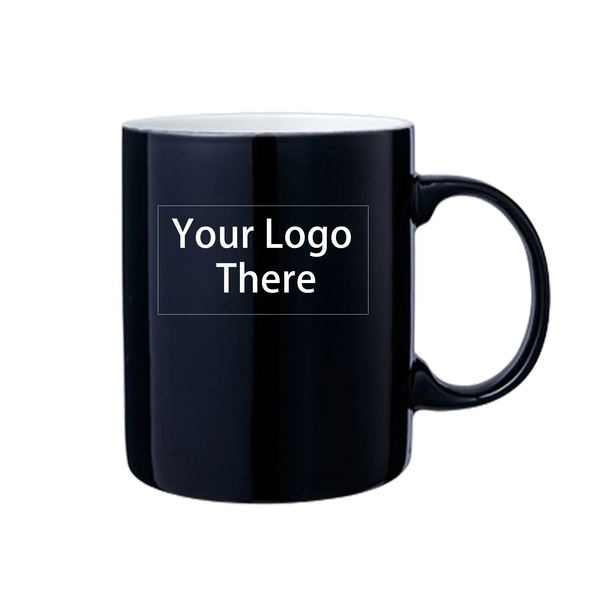 11.8OZ Classic Straight High-quality Ceramic Coca Coffee Mug 4