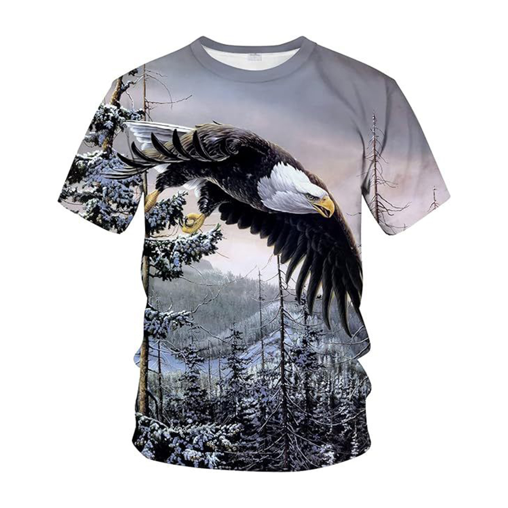 Custom Full Color Short Sleeve T-shirt 4
