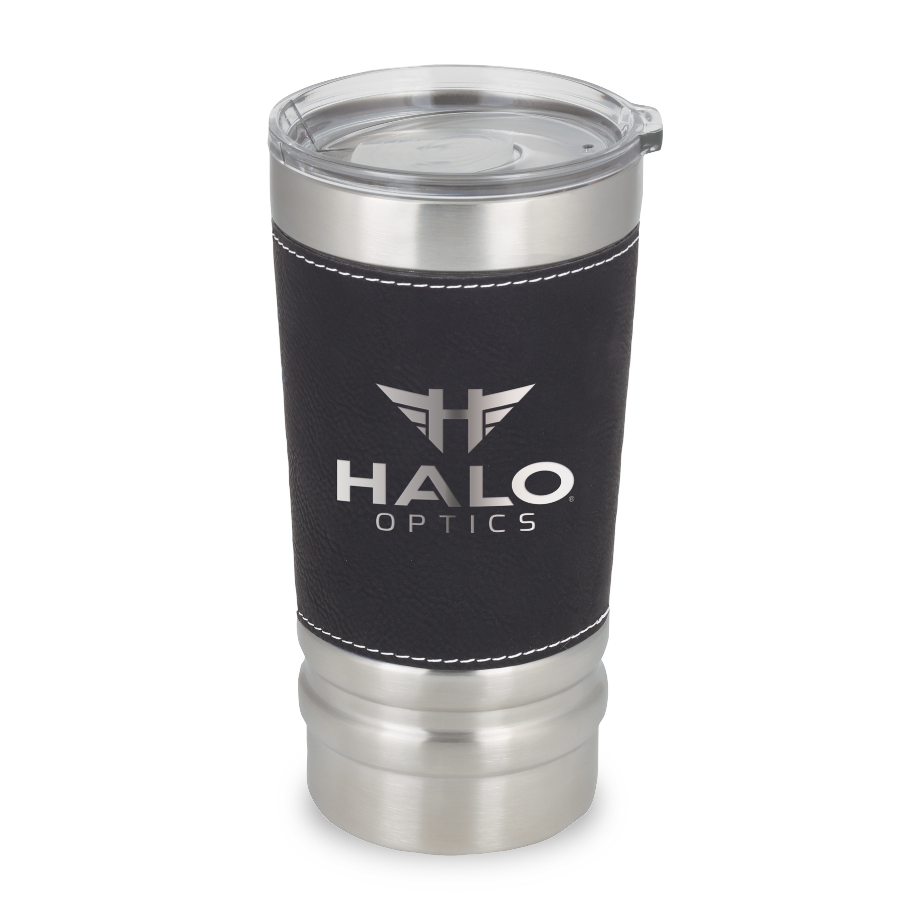 Sophisticate Laserable Leatherette Wrap Tumbler 4