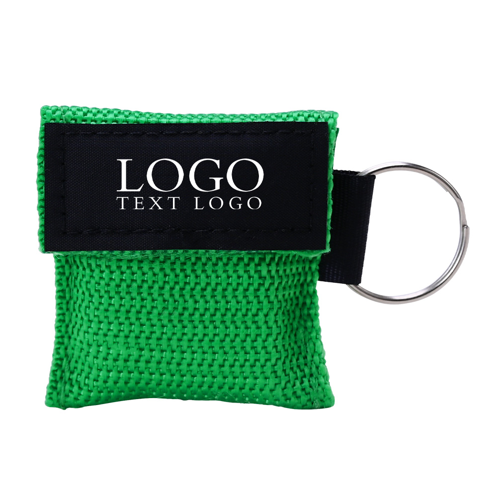 Custom CPR Face Shield Mask Keyring 9