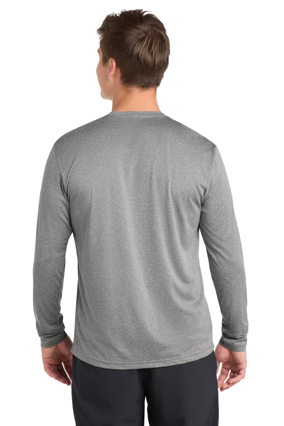 Sport-Tek Long Sleeve Heather Contender Tee. ST360LS 32
