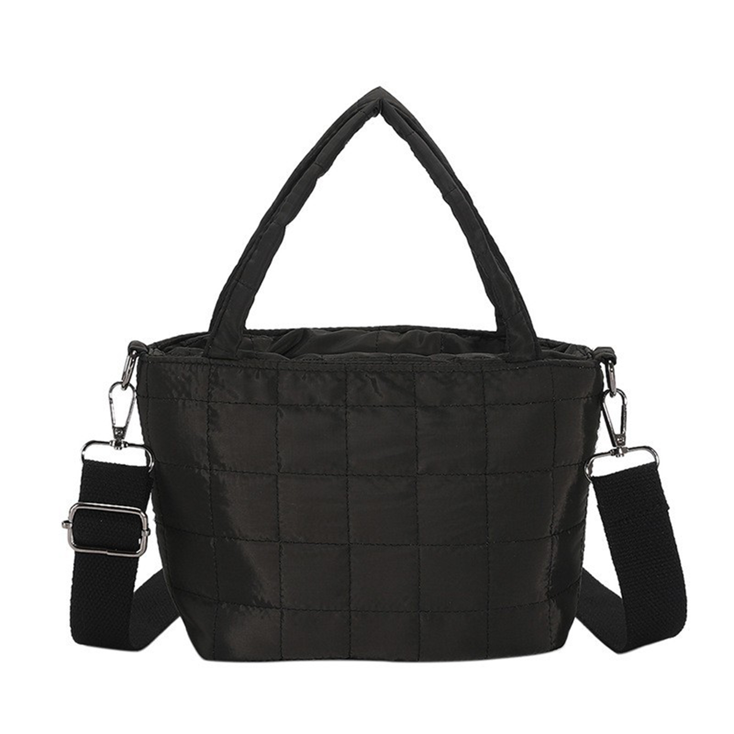 Cotton Puffy Tote Bag, custom tote bag with logo imprint 2