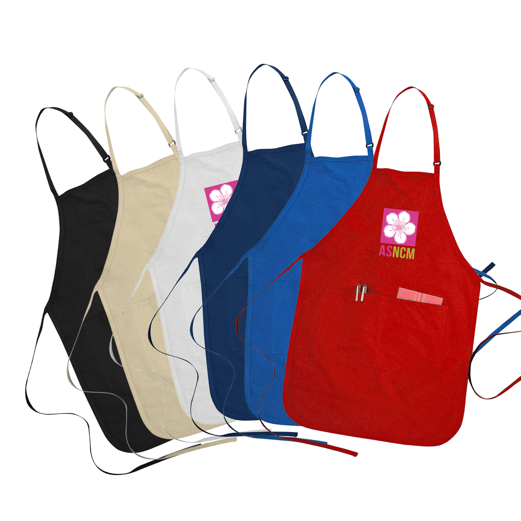 7 Oz. Cotton Adjustable Apron 10
