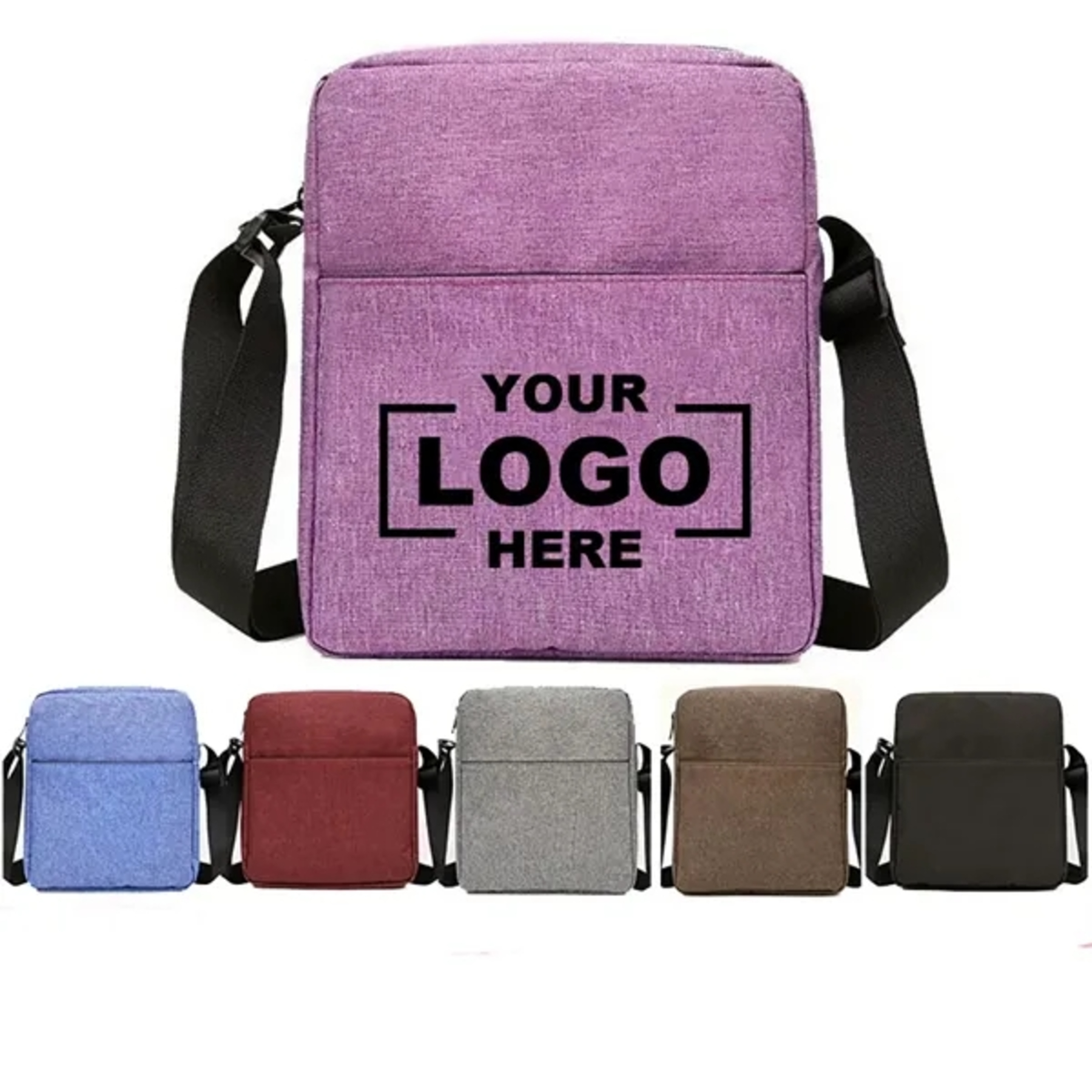 Casual Shoulder Light Messenger Bag with Adjustable Strap
2