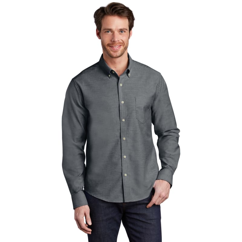 Port Authority Untucked Fit SuperPro Oxford 11