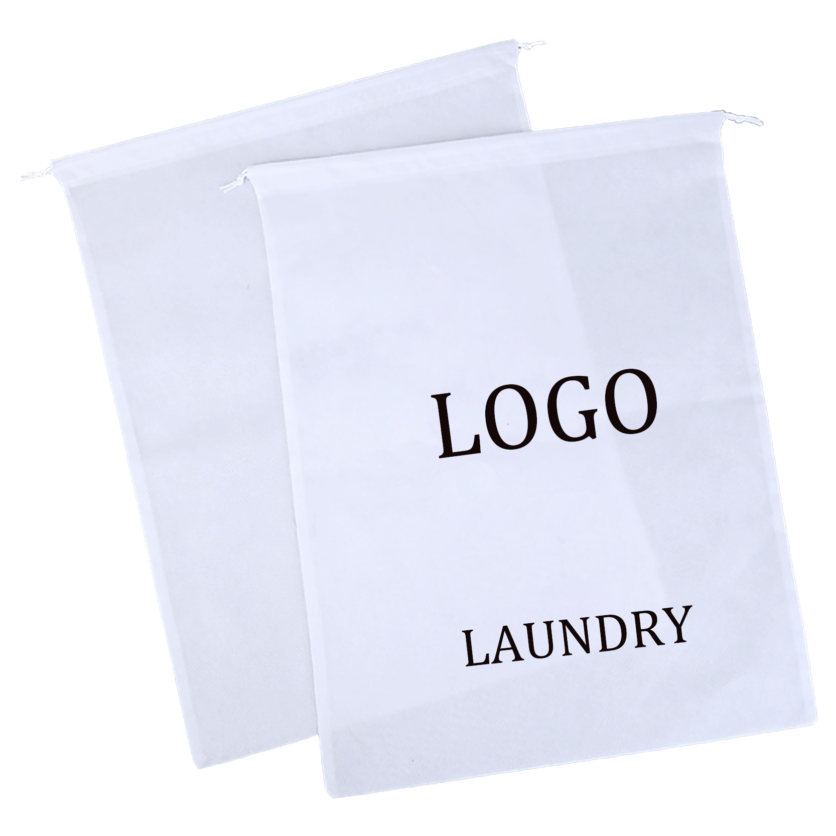 Non Woven Drawstring Laundry Bag 1