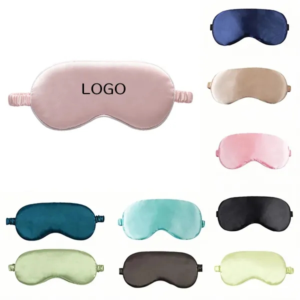 Silk Satin Eye Mask - Smooth Sleep Mask for Restful Nights 4