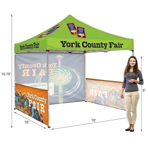 Sublimation Printed 10'x10' Custom Canopy Tent 3