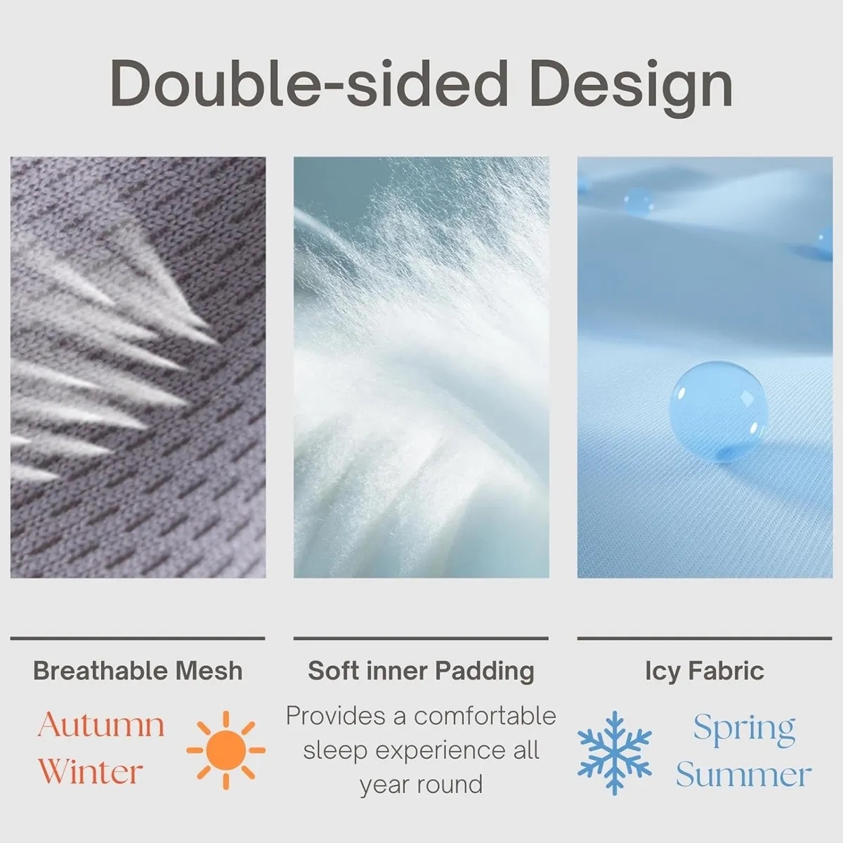 Adjustable Dual-Sided All-Season Sleep 2
