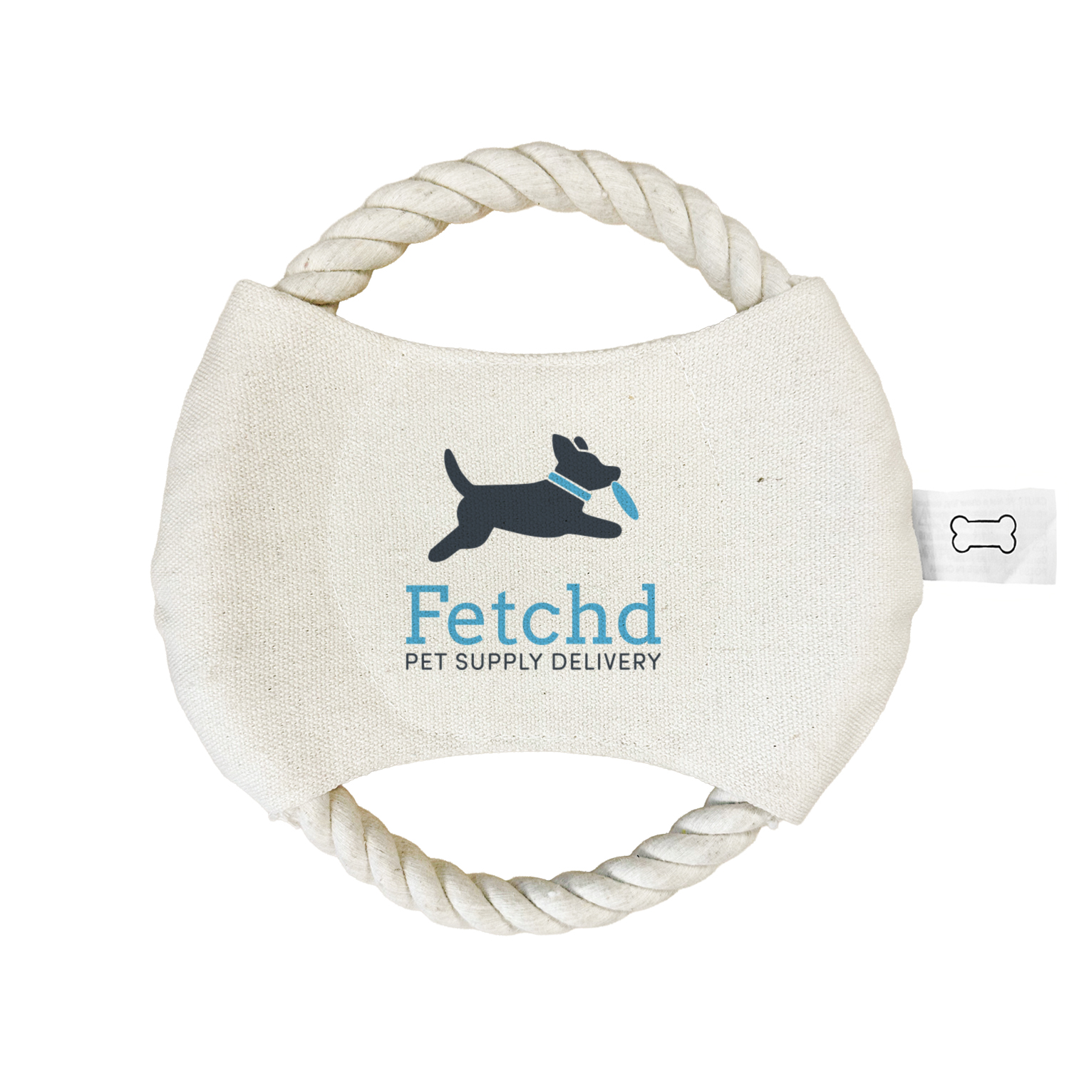 Canvas Rope Disc - Full Color Imprint