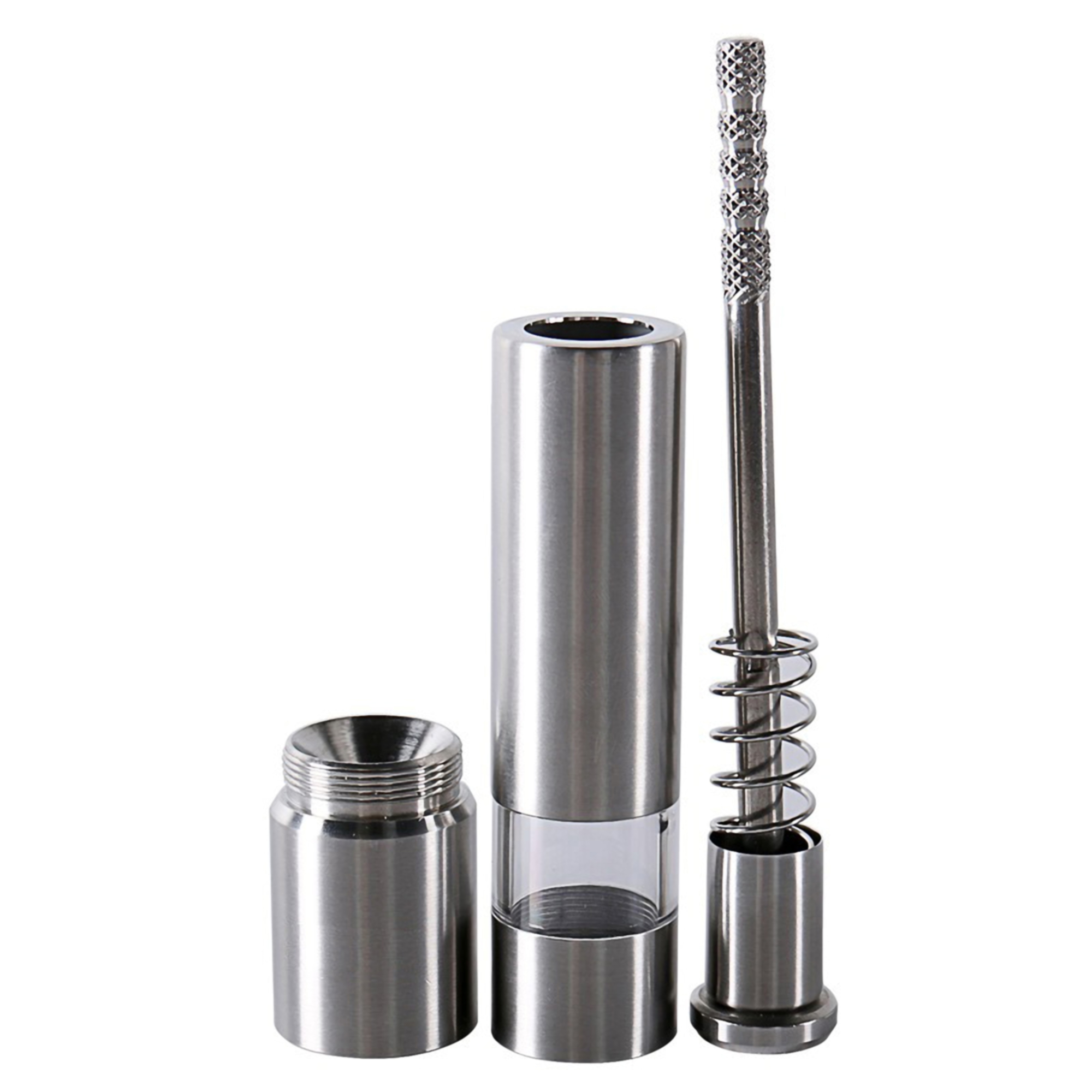 Stainless Steel Salt and Pepper Grinder Set 2