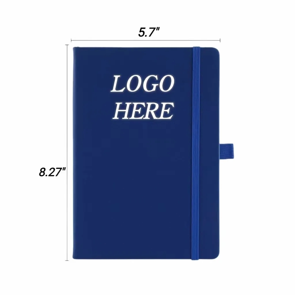 A5 PU Leather Notebook With Elastic Strap 8