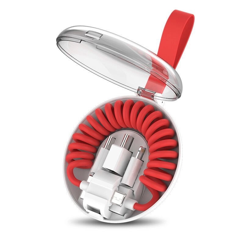 Round Spring Charger Cable 3