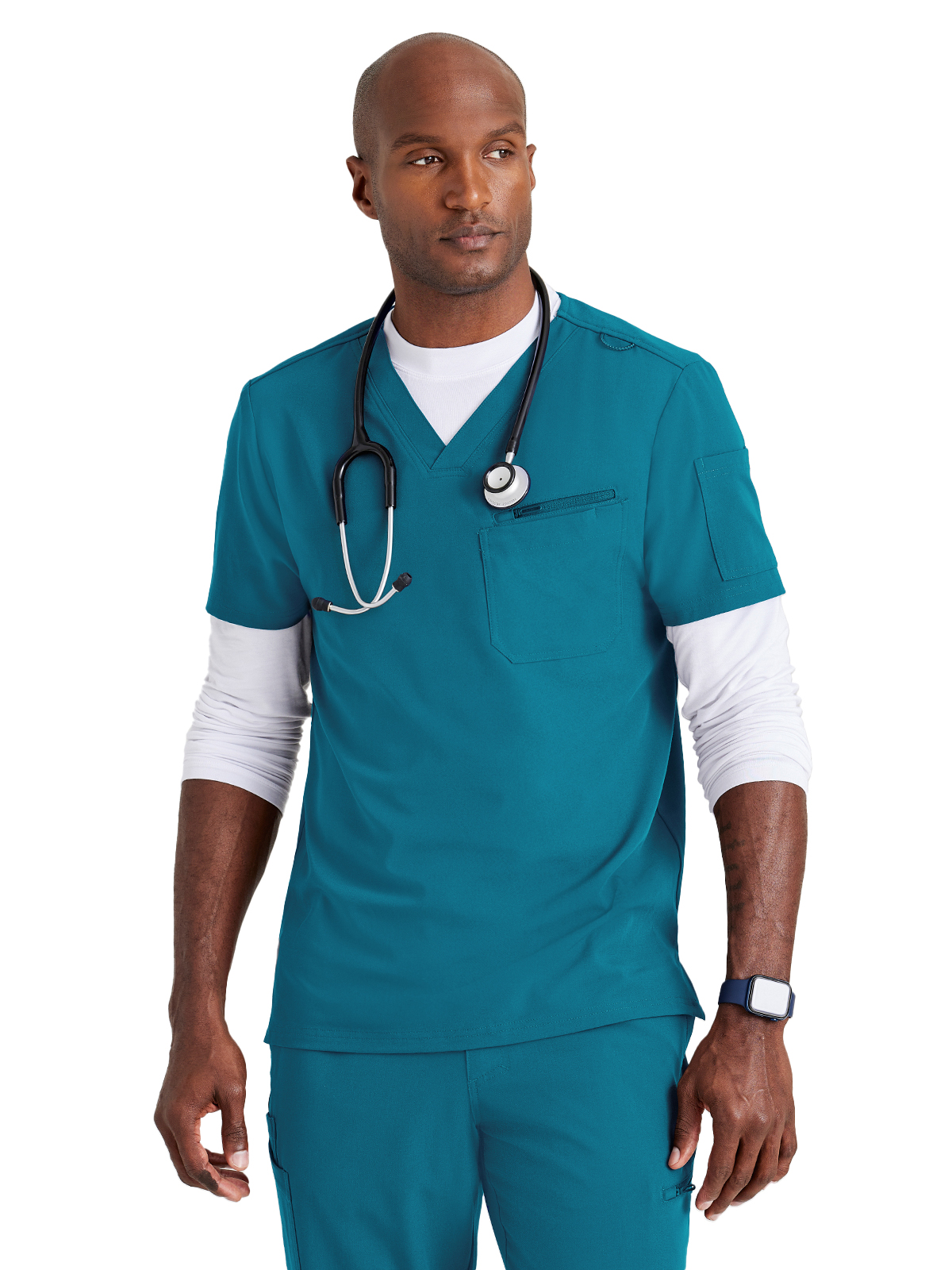 Barco Unify - Men's Three-Pocket V-Neck Rally Scrub Top 12