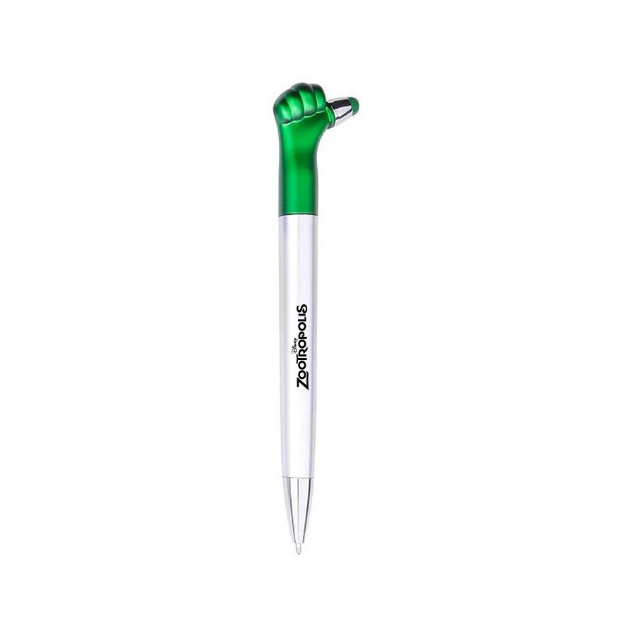 Thumbs Up Ballpoint Pen & Stylus Combo – Fun Promotional Giveaway with Chrome Accent 1