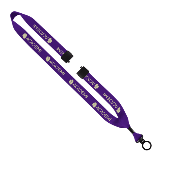 3/4" Polyester Lanyard with O-Ring 20