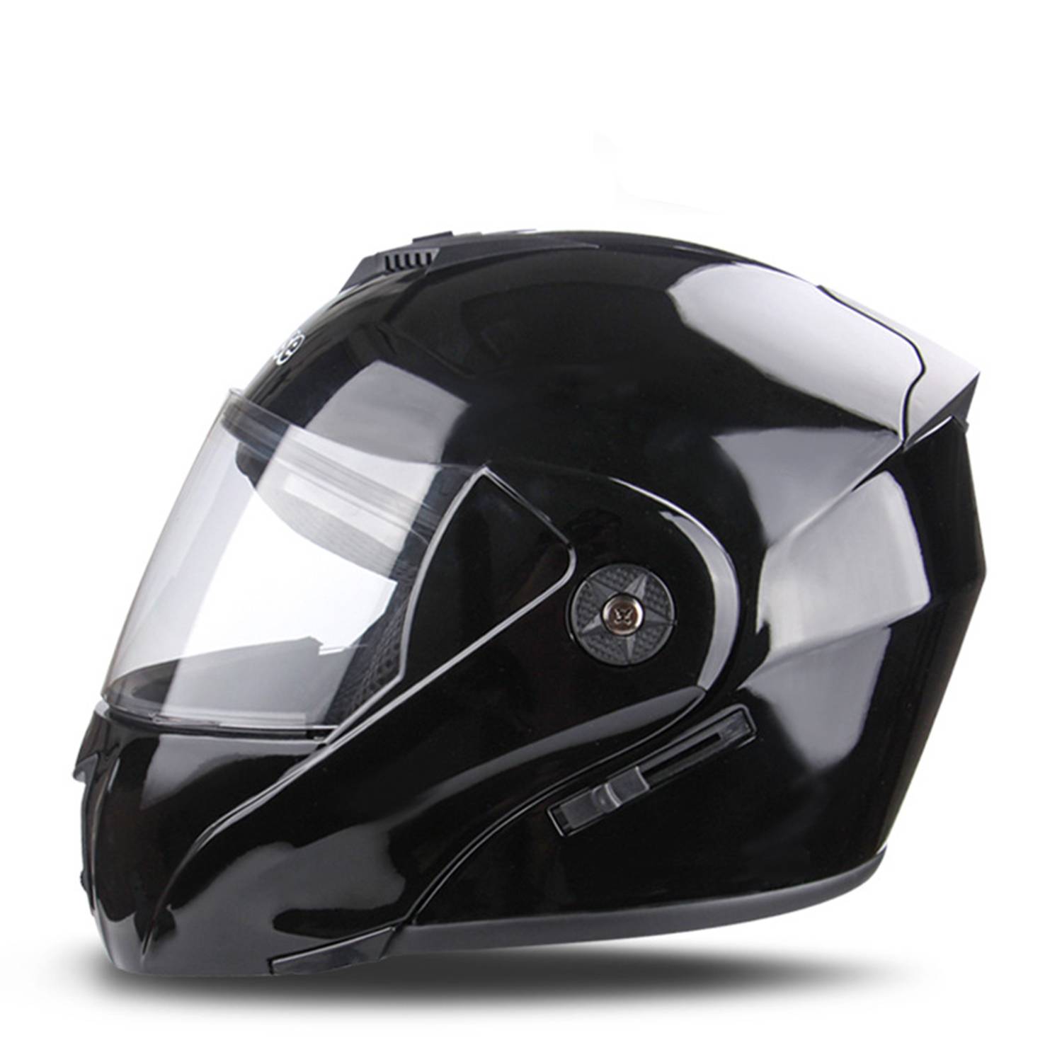 Unisex Modular Motorcycle Helmet w/ Dual Visors ABS 3