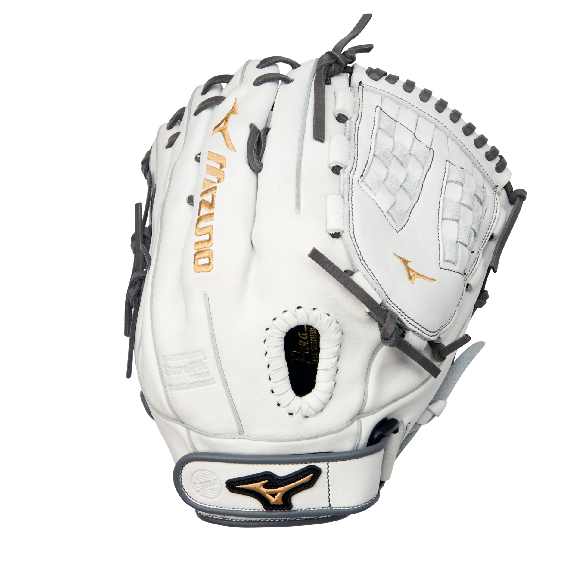 MVP Prime Fastpitch Softball Glove 12.5", Trident Web, BioSoft Leather, Center Pocket Design 5