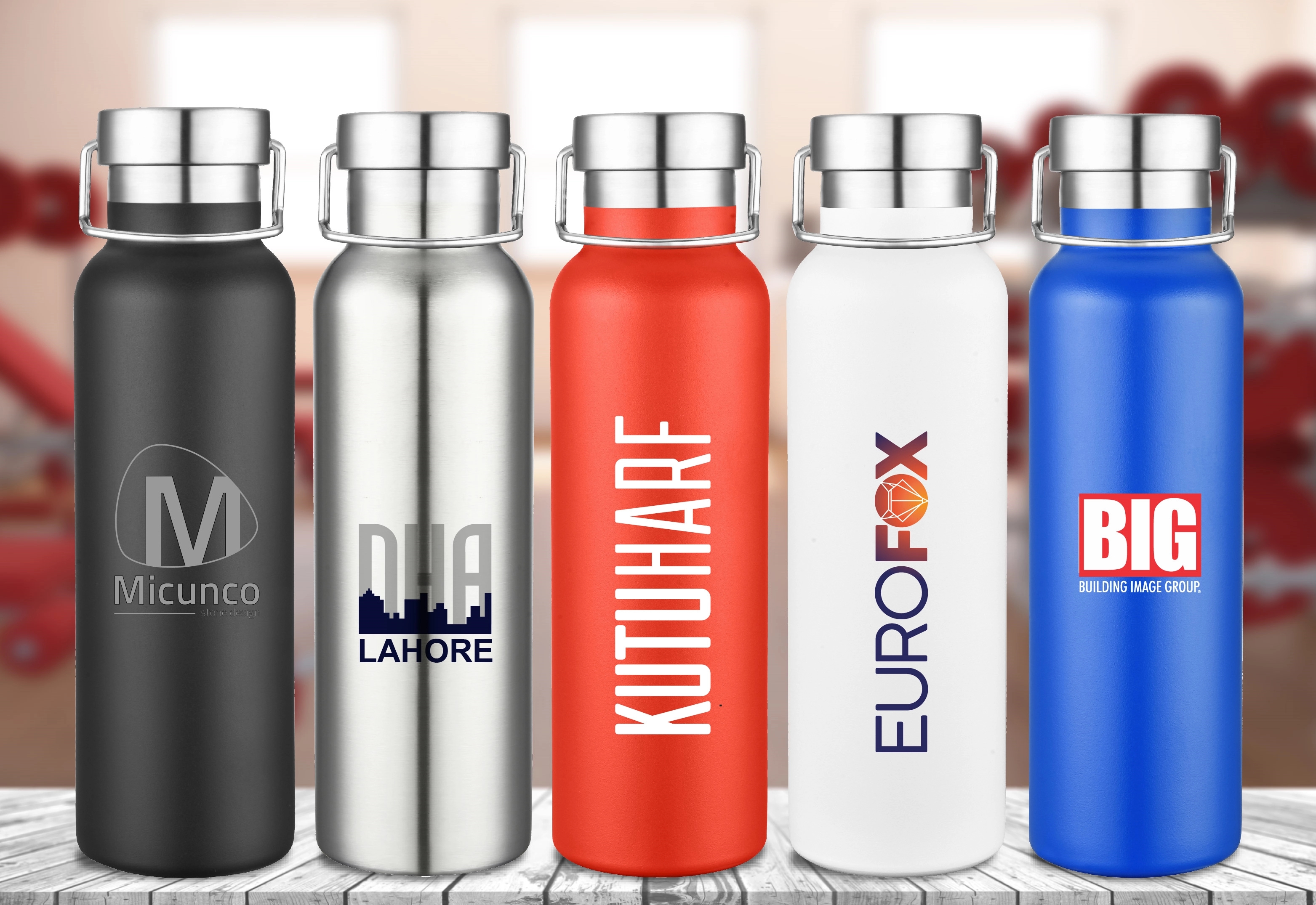 MERSEY - 20 OZ DOUBLE WALL STAINLESS STEEL VACUUM BOTTLE 3