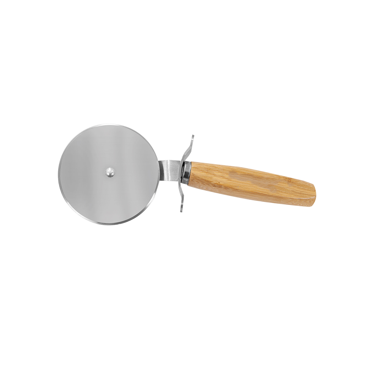 9 1/4" Bamboo Pizza Cutter 4
