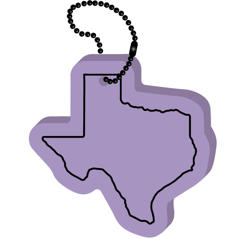 Texas State Key Tag 13