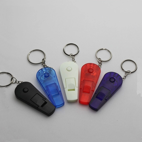 LED Whistle Keychain 1