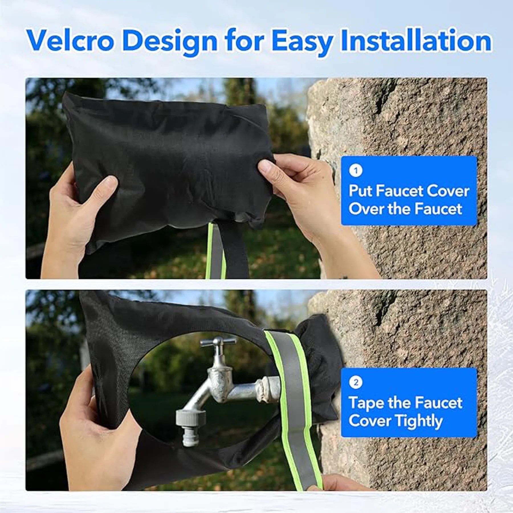 Waterproof Water Faucet Socks Freeze Protection Cover 1