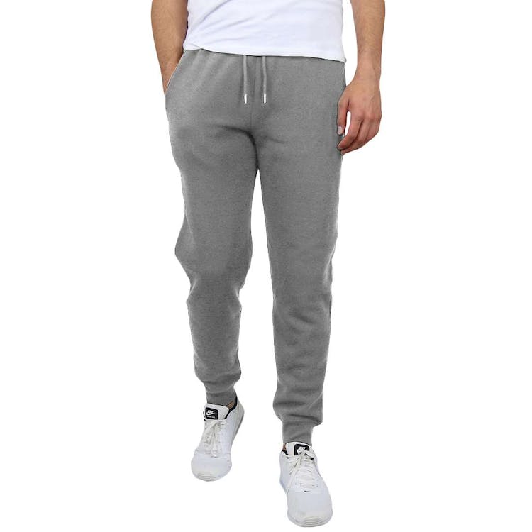 Men's Heavyweight Fleece Joggers - Heather Gray S-2X 2