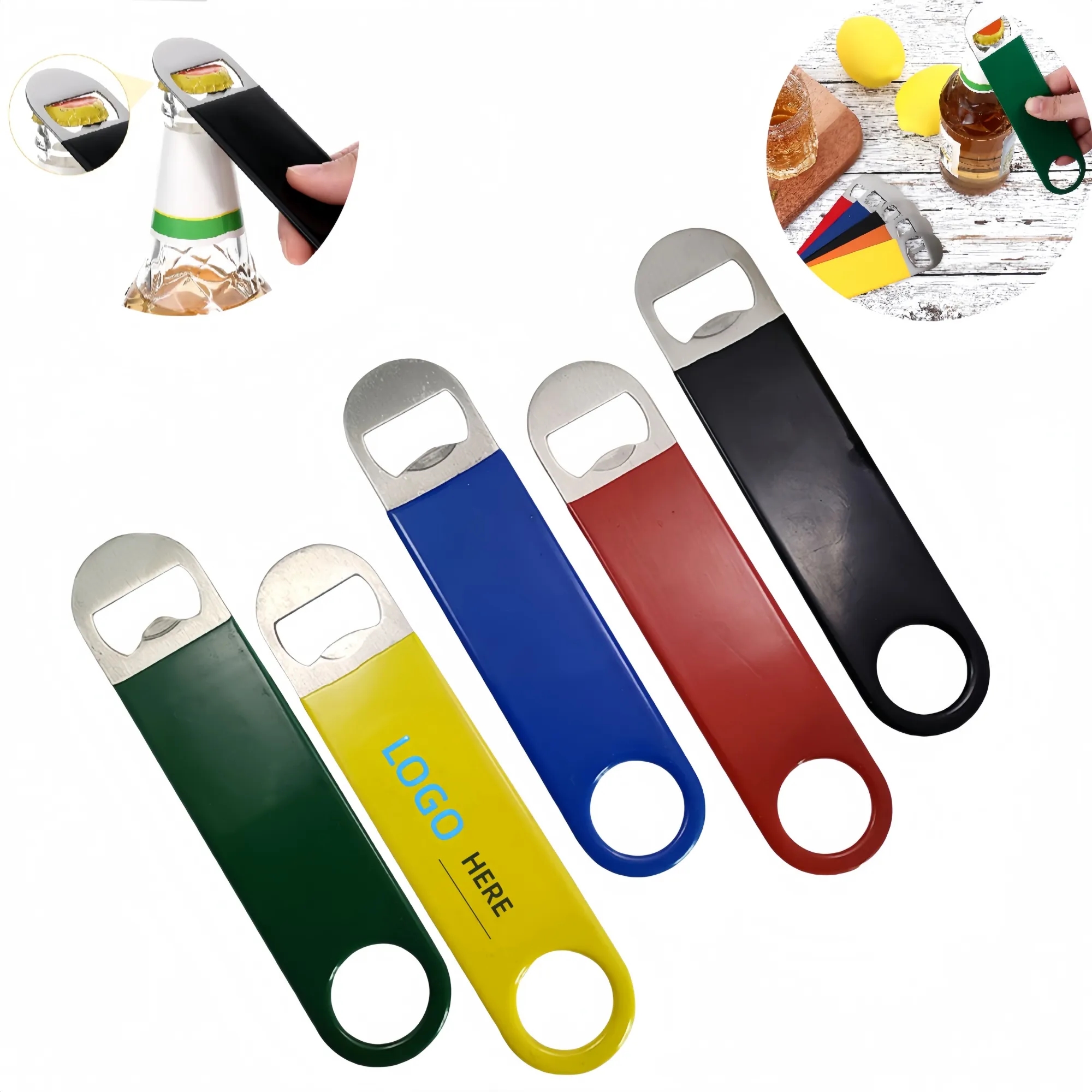 Full Color Stainless Steel Beer Bottle Opener 2