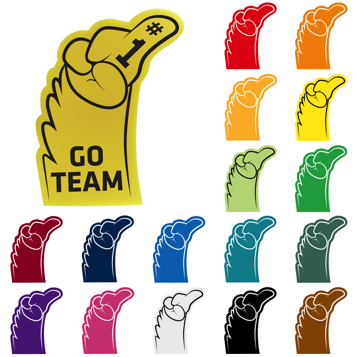 #1 Mascot Hand 24