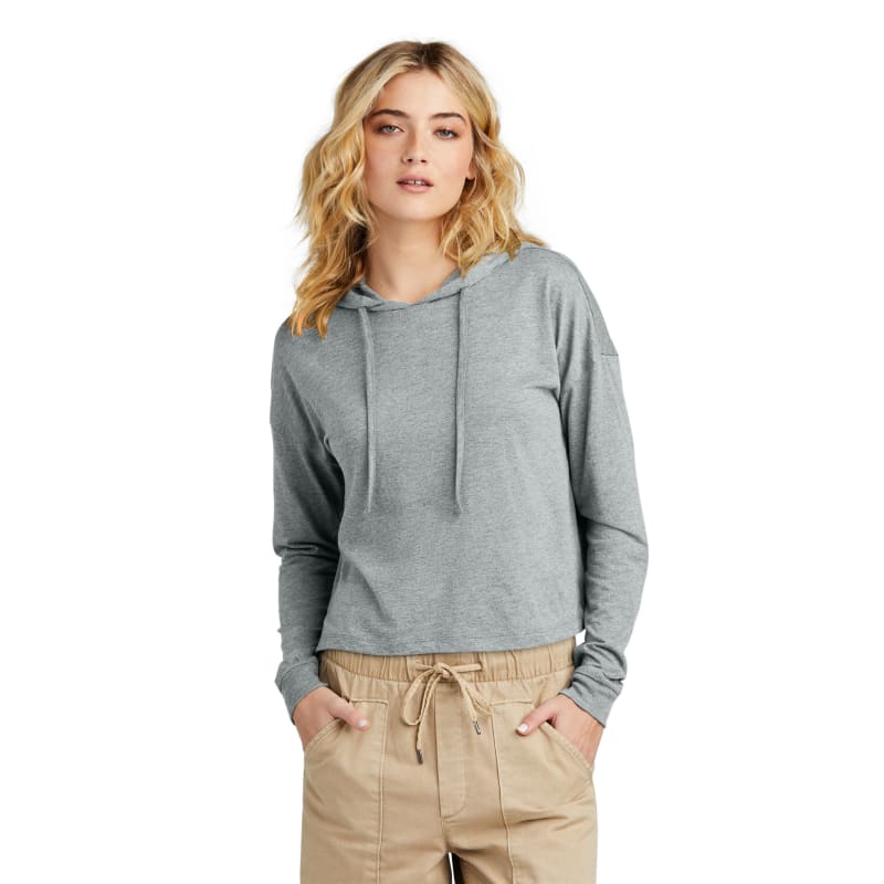 District Women's Perfect Tri Midi Long Sleeve Hoodie 4