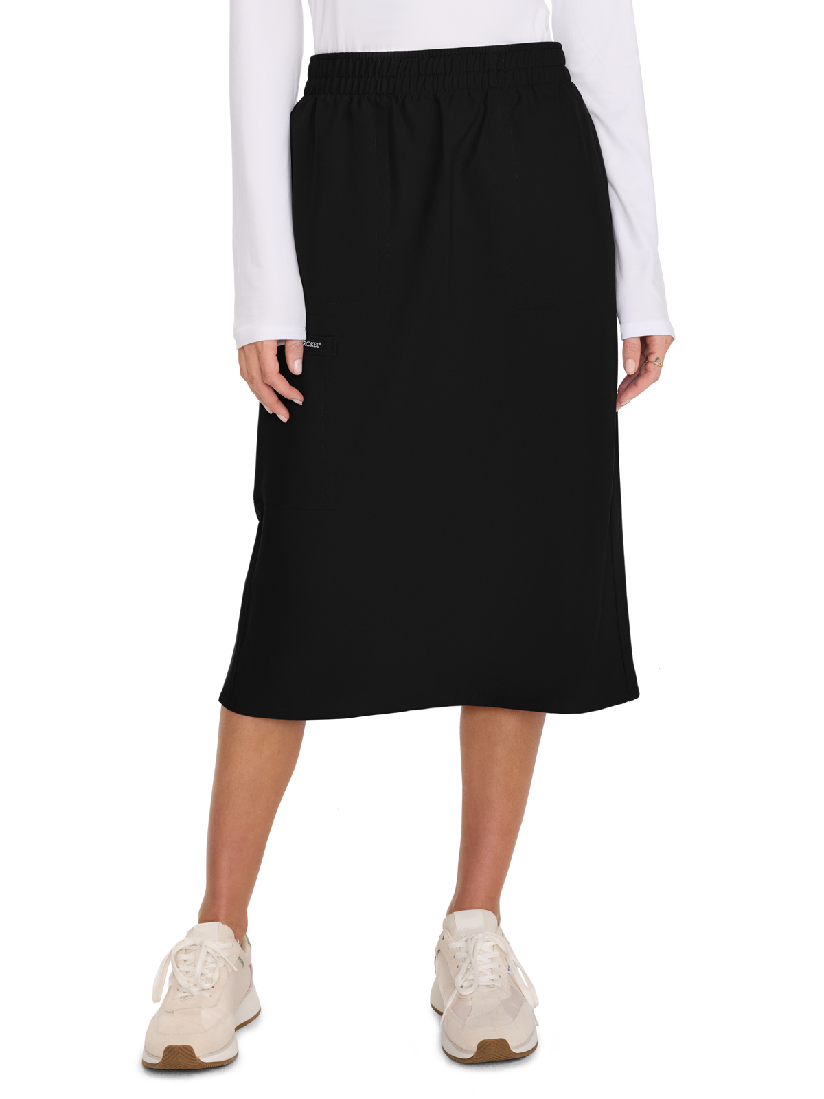 Cherokee - WW Originals Ultra - Women's 2-Pocket Elastic Waist Skirt 2