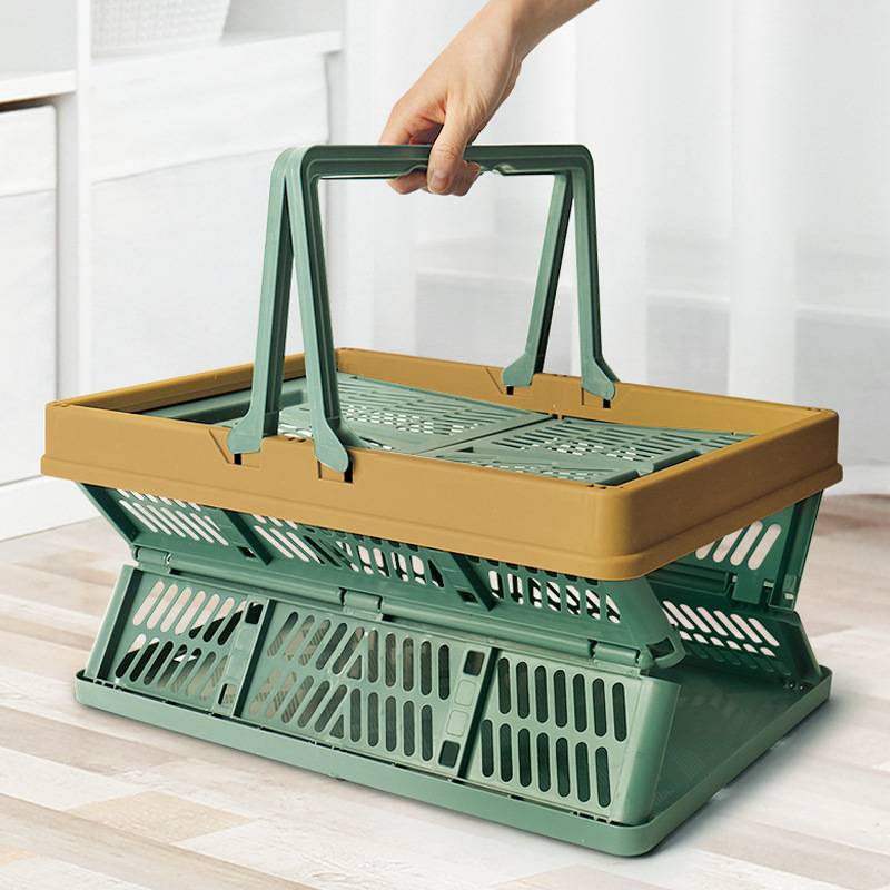 Plastic Foldable Shopping Basket 3