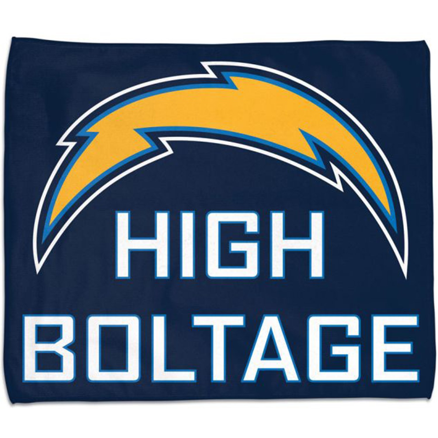 15" x 18" Sublimated Color Back Microfiber Rally Towel 2