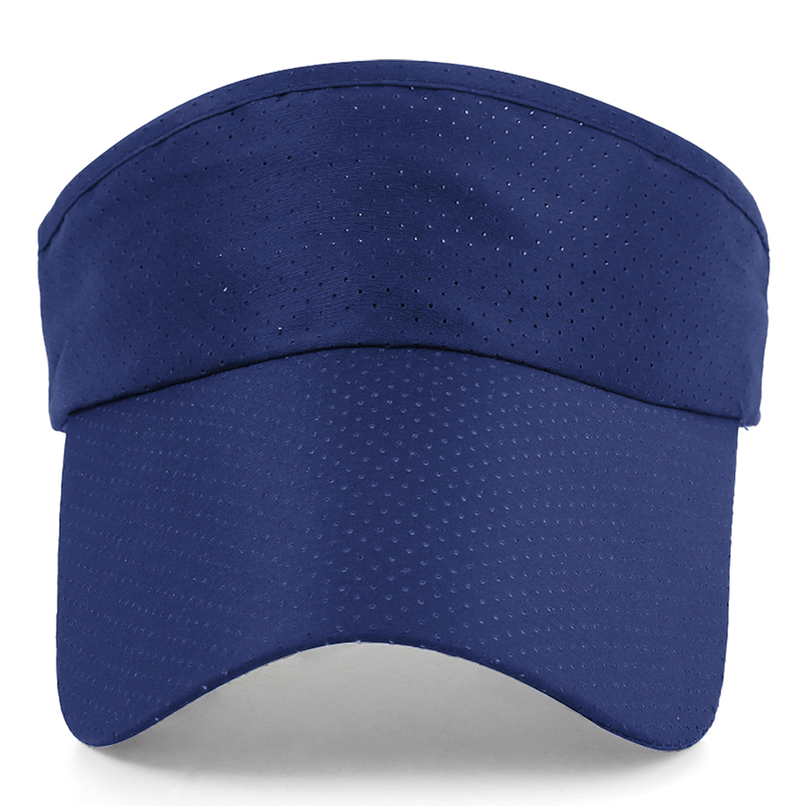Stock Solid Color Perforated Polyester Visor 17